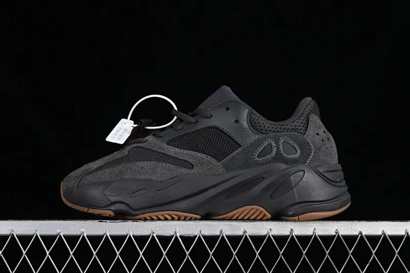 All Categories Ad Yeezy Coconut Series G Version Ad Yeezy Boost 700 V2 "Utility Black" FV5304 Kanye Coconut 700 3M Reflective Running Shoes